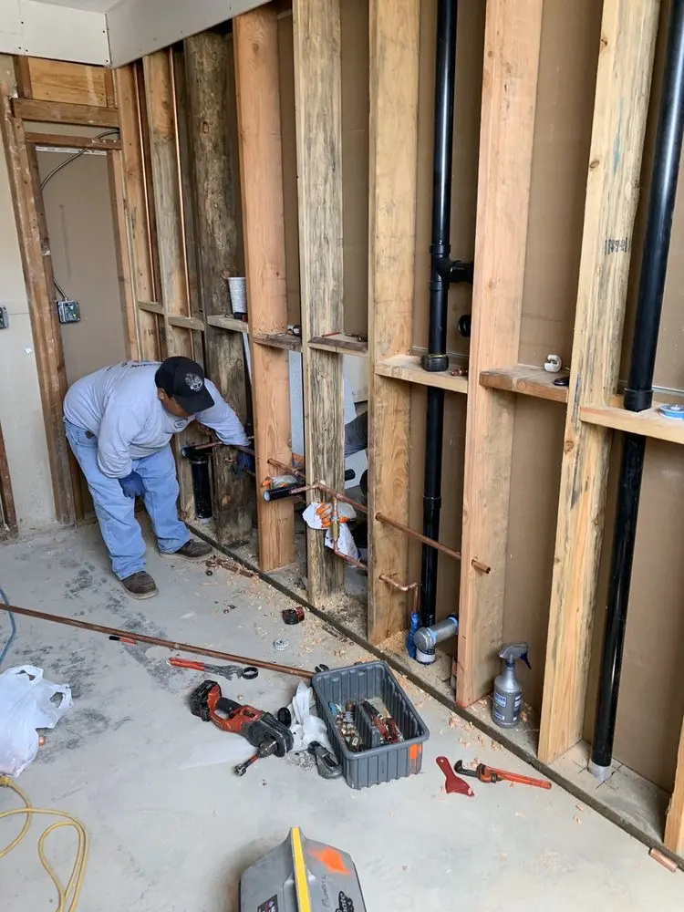 Commercial rough-in plumbing for Gas Line Repair in Southern Pines